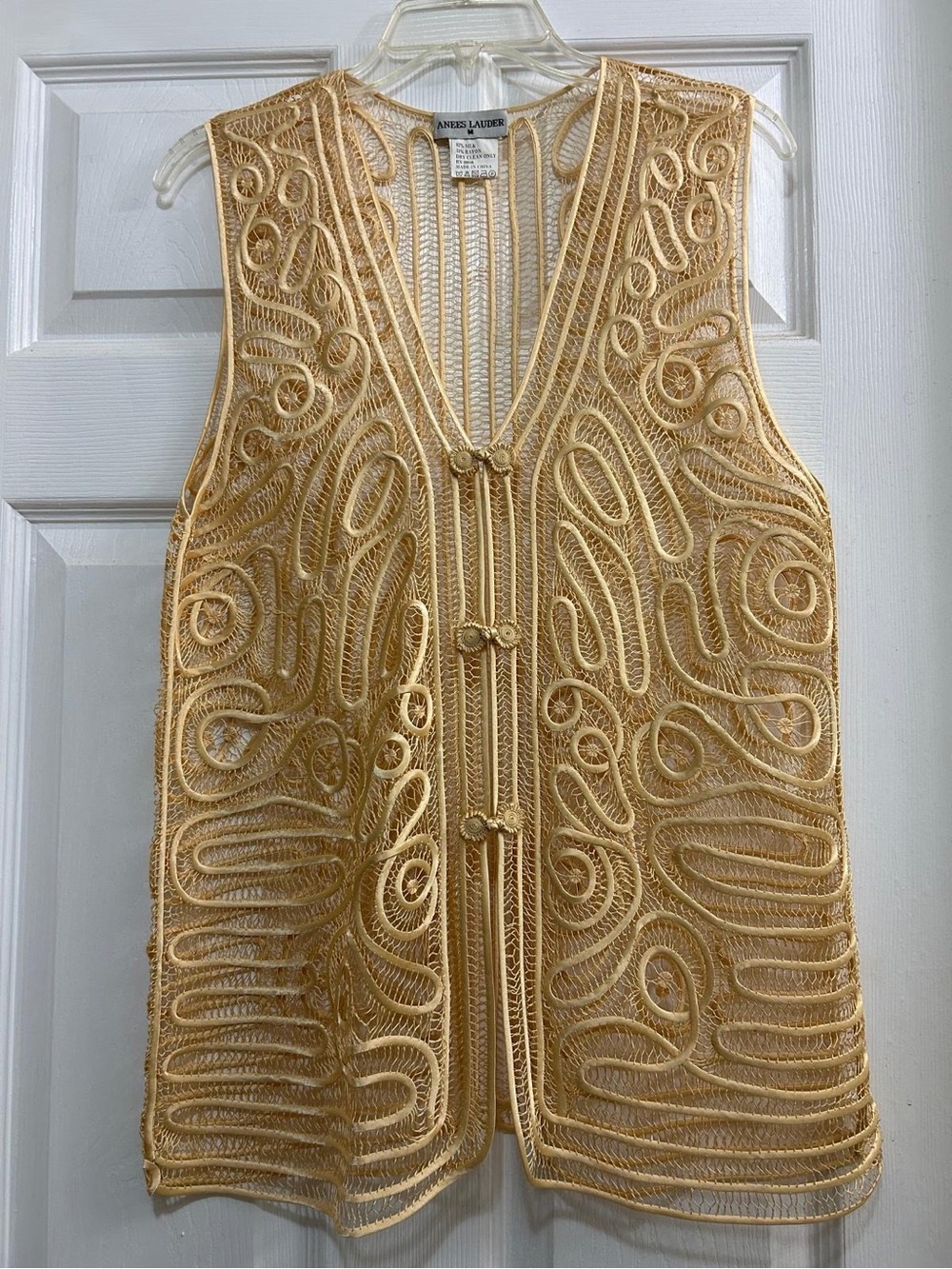 Gold handmade  Vest